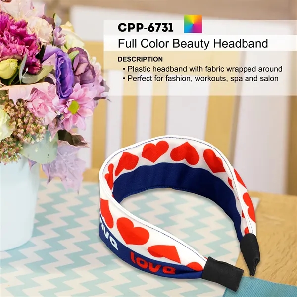 Full Color Beauty Headband... from ASI 30208 A P Specialties / AP Specialties