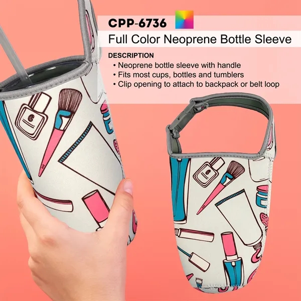 FULL COLOR NEOPRENE BOTTLE SLEEVE... from ASI 30208 A P Specialties / AP Specialties