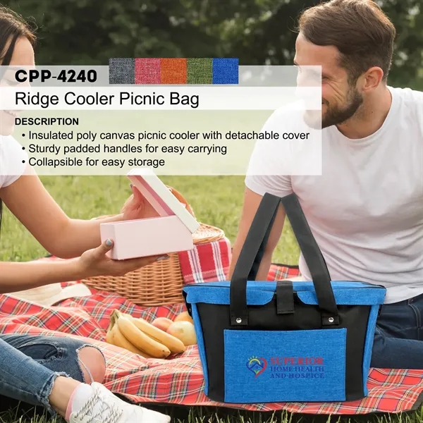 Ridge Cooler Picnic Bag... from ASI 30208 A P Specialties / AP Specialties