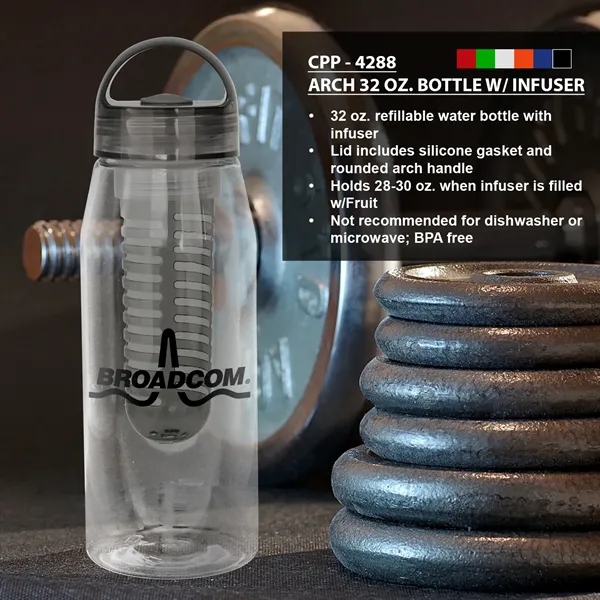 Arch 32 oz. Bottle with Infuser... from ASI 30208 A P Specialties / AP Specialties