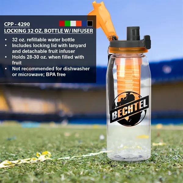 Locking 32 oz. Bottle with Infuser... from ASI 30208 A P Specialties / AP Specialties