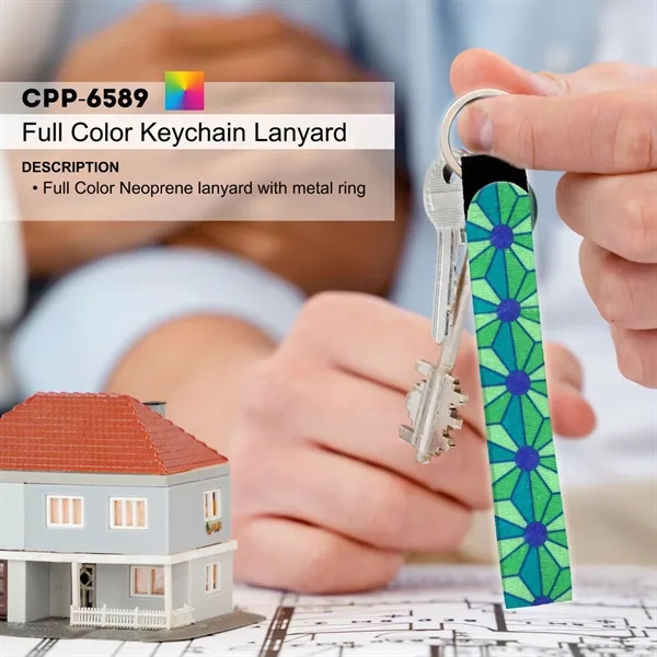 Full Color Keychain Lanyard... from ASI 30208 A P Specialties / AP Specialties