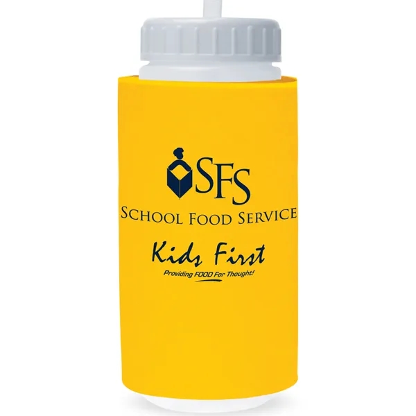 16 Oz. Foam Insulated Sport Bottle with Straw... from ASI 80060 VisionUSA
