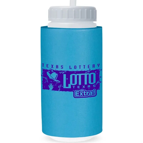 16 Oz. Foam Insulated Sport Bottle with Straw... from ASI 80060 VisionUSA