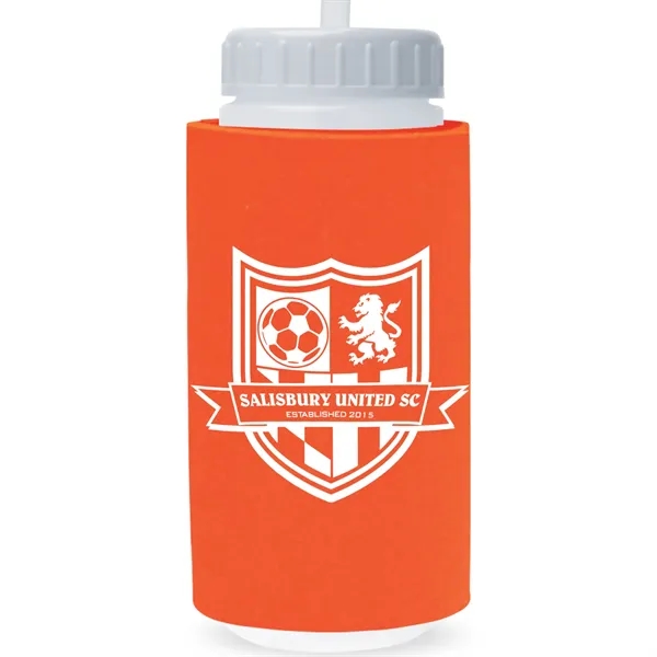 16 Oz. Foam Insulated Sport Bottle with Straw... from ASI 80060 VisionUSA