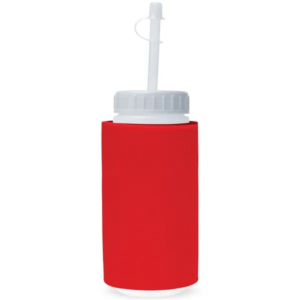 16 Oz. Foam Insulated Sport Bottle with Straw... from ASI 80060 VisionUSA