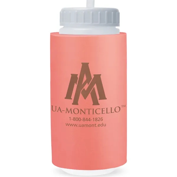 16 Oz. Foam Insulated Sport Bottle with Straw... from ASI 80060 VisionUSA