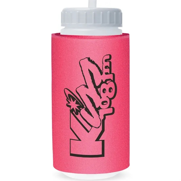 16 Oz. Foam Insulated Sport Bottle with Straw... from ASI 80060 VisionUSA