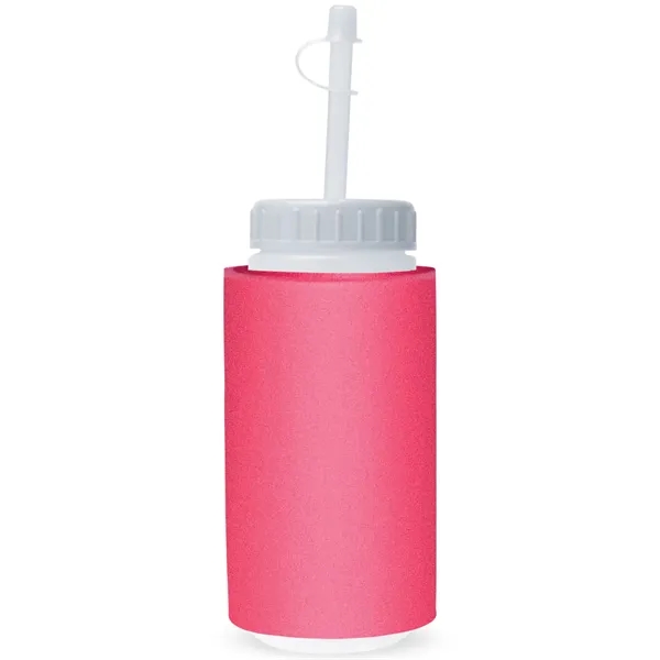 16 Oz. Foam Insulated Sport Bottle with Straw... from ASI 80060 VisionUSA