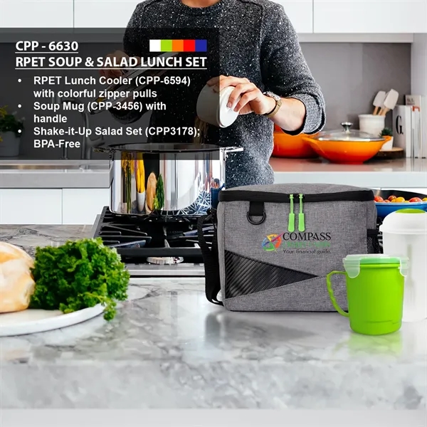 Recycled Soup & Salad Lunch Set... from ASI 30208 A P Specialties / AP Specialties