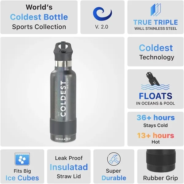 36+ hours cold, 13+ hours hot,leakproof, ultra-durable, and fits everywhere... from ASI 72657 Active Life Promo / Apres Ski Active Life