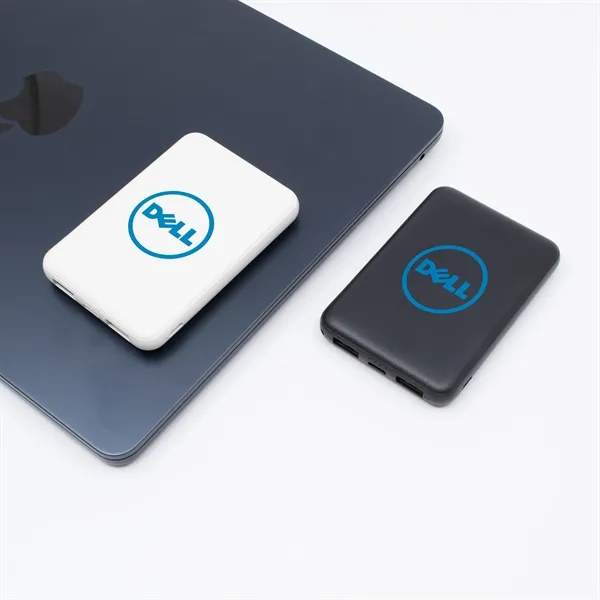 5000mAh Pocket-Sized Mini Portable Power Bank. Features dual USB ports and... from ASI 68190 Lungsal / Lungsal