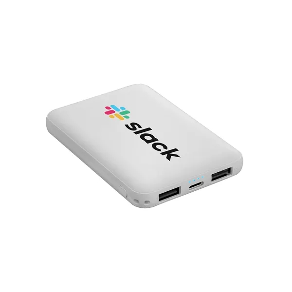 5000mAh Pocket-Sized Mini Portable Power Bank. Features dual USB ports and... from ASI 68190 Lungsal / Lungsal