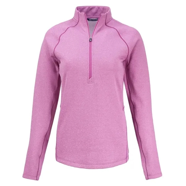 Women's sweatshirt with a half-zip and moisture-wicking performance.... from ASI 47965 Cutter & Buck