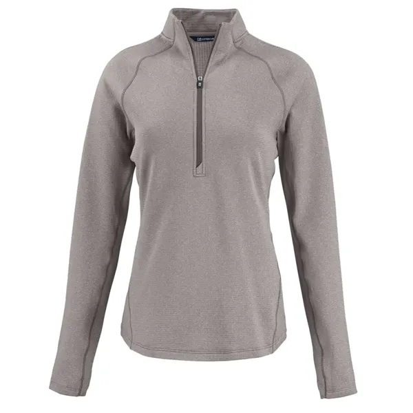 Women's sweatshirt with a half-zip and moisture-wicking performance.... from ASI 47965 Cutter & Buck