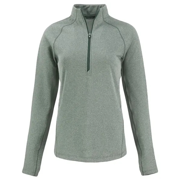 Women's sweatshirt with a half-zip and moisture-wicking performance.... from ASI 47965 Cutter & Buck
