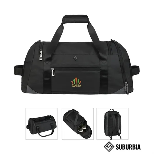 Suburbia Metro Transporter RPET Hybrid Duffel... from ASI 67866 Logomark/Valumark