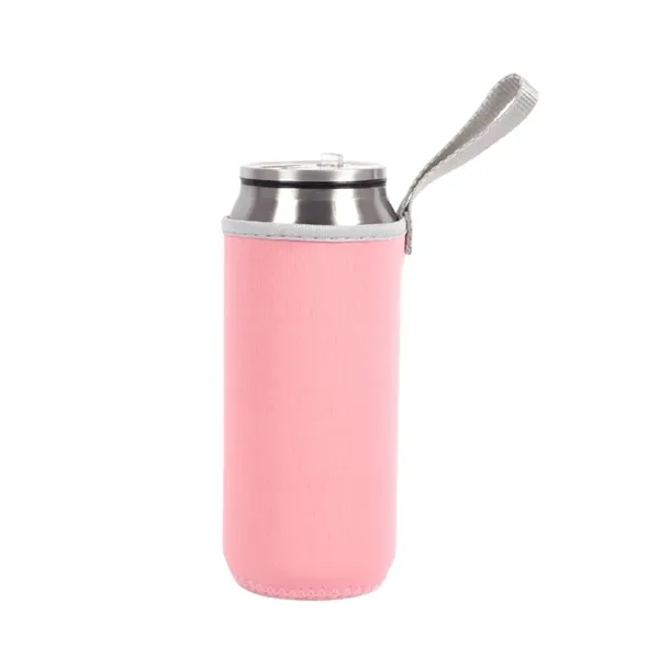 Neoprene bottle sleeve with handle plus full color sublimation printing on... from ASI 37218 Athena Promo (tm)