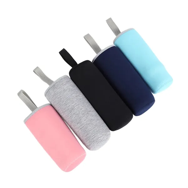 Neoprene bottle sleeve with handle plus full color sublimation printing on... from ASI 37218 Athena Promo (tm)