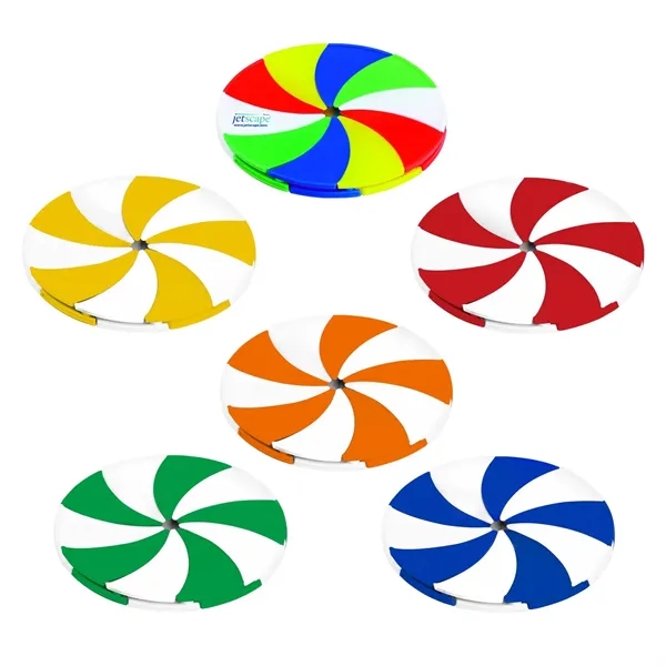 4 3/4" flying solid round disc toy that expands to 7... from ASI 63549 Jornik Manufacturing Corp / Jornik