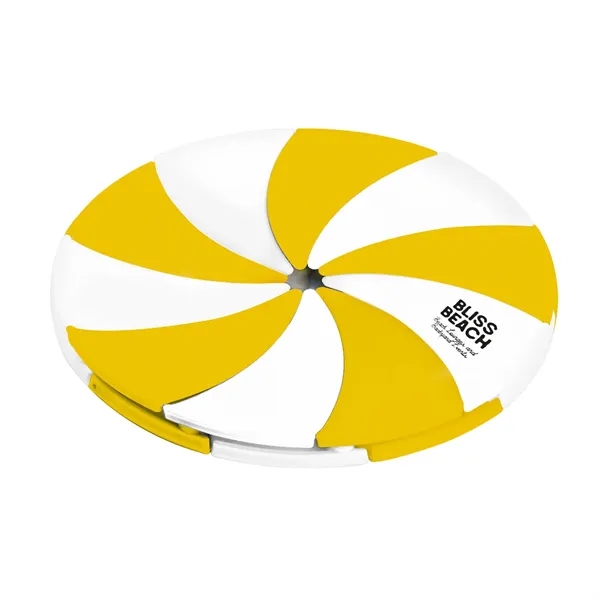 4 3/4" flying solid round disc toy that expands to 7... from ASI 63549 Jornik Manufacturing Corp / Jornik