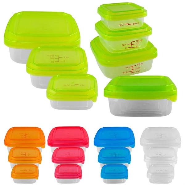 Square Portion Control Containers... from ASI 30208 A P Specialties / AP Specialties