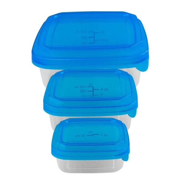 Square Portion Control Containers... from ASI 30208 A P Specialties / AP Specialties