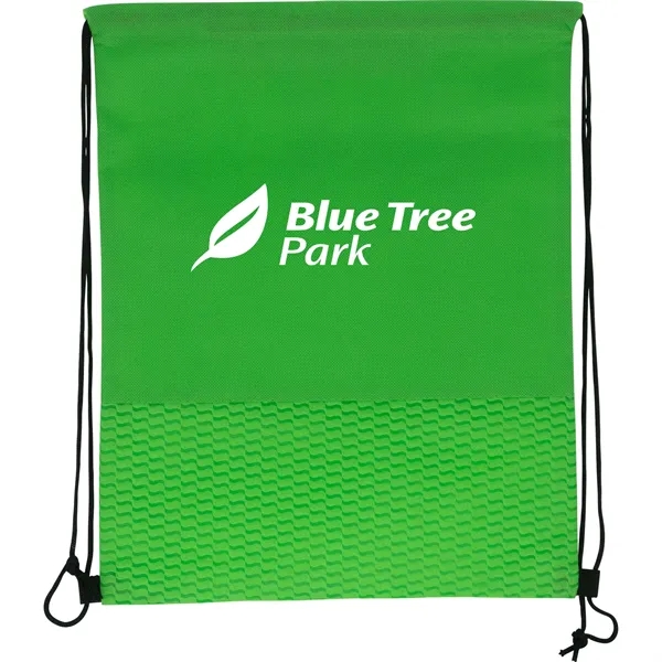 WAVE DRAWSTRING BACKPACK... from ASI 30208 A P Specialties / AP Specialties