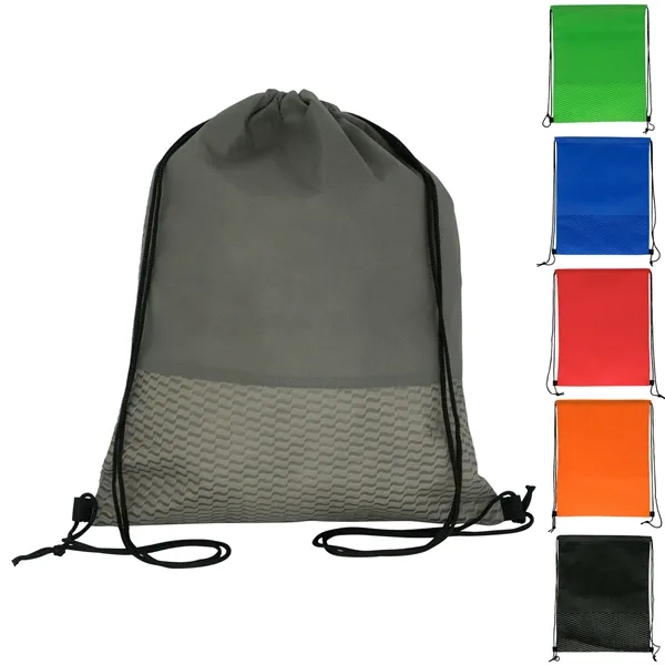 WAVE DRAWSTRING BACKPACK... from ASI 30208 A P Specialties / AP Specialties