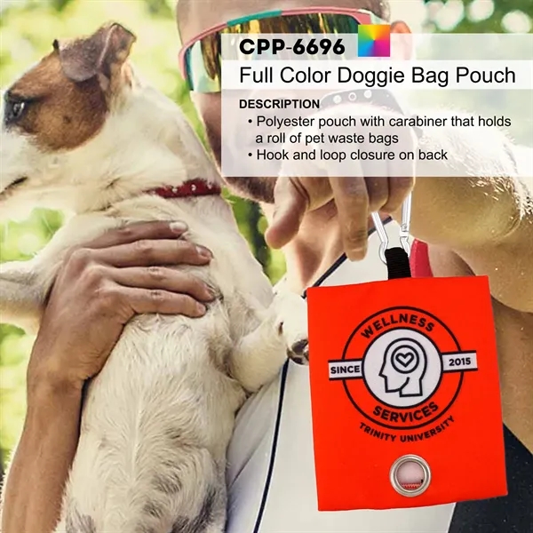 Full Color Doggie Bag Pouch... from ASI 30208 A P Specialties / AP Specialties