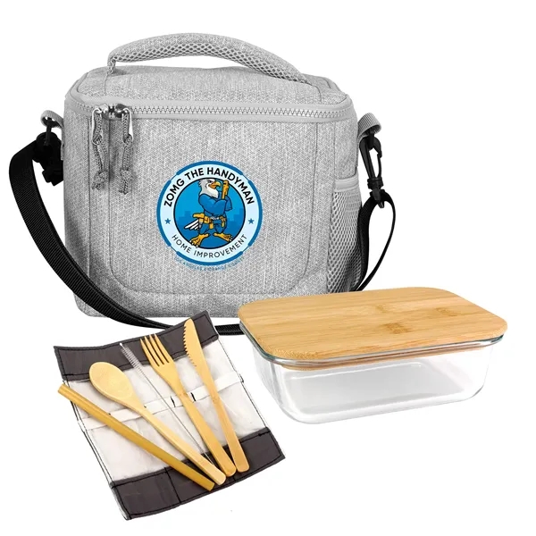 Bamboo Adventure Cooler Set... from ASI 30208 A P Specialties / AP Specialties