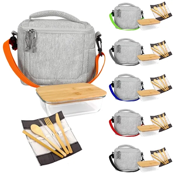 Bamboo Adventure Cooler Set... from ASI 30208 A P Specialties / AP Specialties