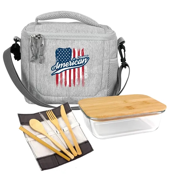 Bamboo Adventure Cooler Set... from ASI 30208 A P Specialties / AP Specialties