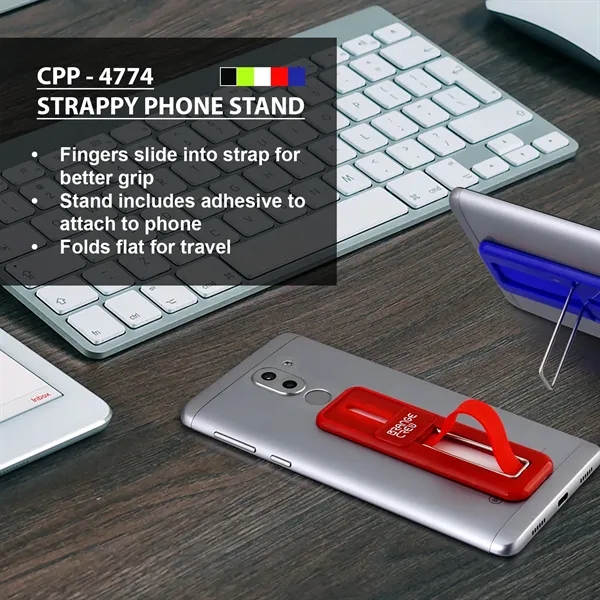 STRAPPY PHONE STAND... from ASI 30208 A P Specialties / AP Specialties
