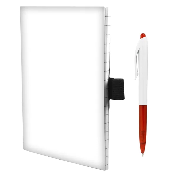 4" x 6" Perfect Paper Cover Notebook with Pen... from ASI 30208 A P Specialties / AP Specialties
