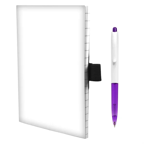 4" x 6" Perfect Paper Cover Notebook with Pen... from ASI 30208 A P Specialties / AP Specialties