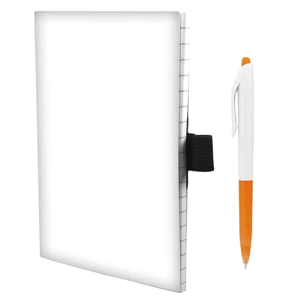 4" x 6" Perfect Paper Cover Notebook with Pen... from ASI 30208 A P Specialties / AP Specialties