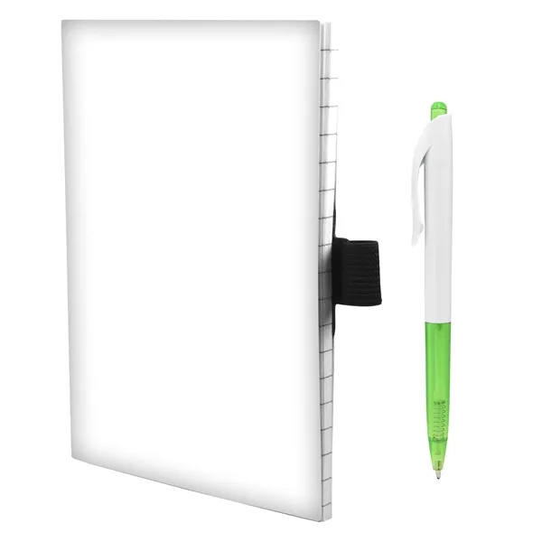 4" x 6" Perfect Paper Cover Notebook with Pen... from ASI 30208 A P Specialties / AP Specialties