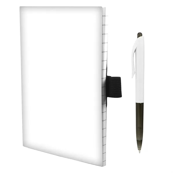 4" x 6" Perfect Paper Cover Notebook with Pen... from ASI 30208 A P Specialties / AP Specialties