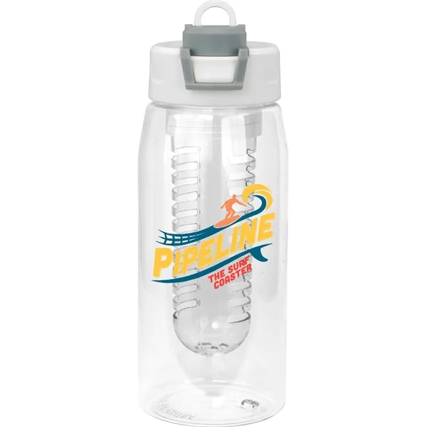 Two Tone Pop Up 25 oz. Recycled Bottle with Infuser... from ASI 30208 A P Specialties / AP Specialties