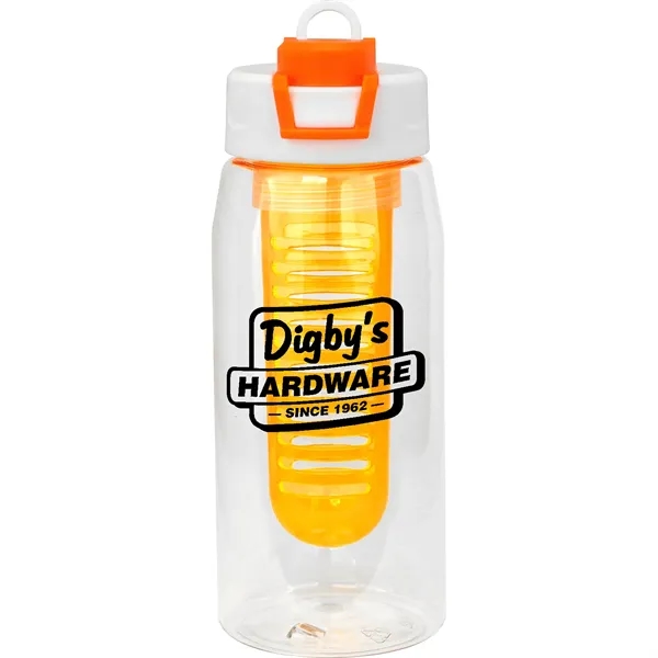 Two Tone Pop Up 25 oz. Recycled Bottle with Infuser... from ASI 30208 A P Specialties / AP Specialties