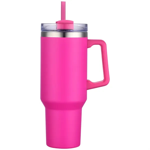 Double-wall, vacuum-insulated, stainless steel mug... from ASI 80060 VisionUSA