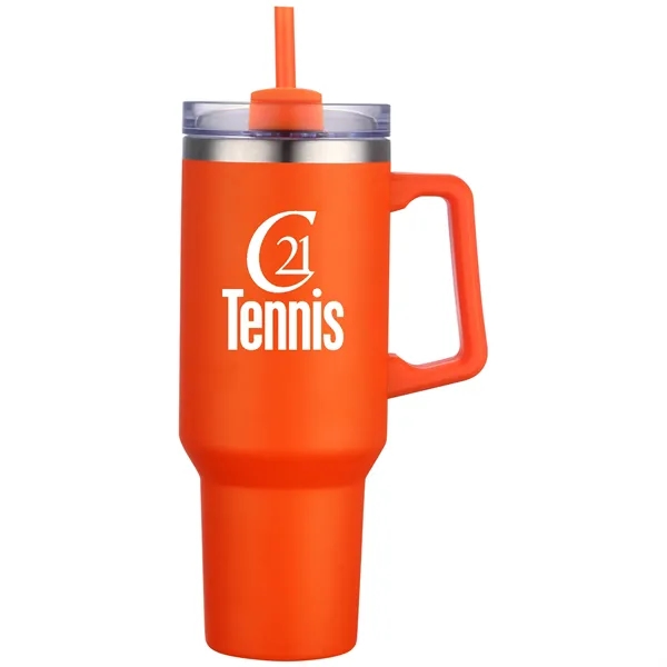 Double-wall, vacuum-insulated, stainless steel mug... from ASI 80060 VisionUSA