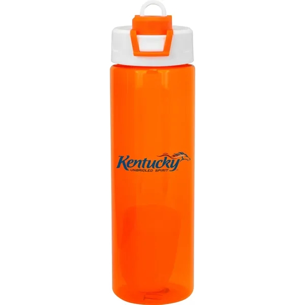 Two Tone Pop Up 24 oz. Colorful Bottle with Floating Infuser... from ASI 30208 A P Specialties / AP Specialties