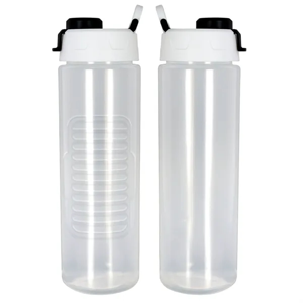 24 OZ. DEBOSSED GRIP POP UP BOTTLE... from ASI 30208 A P Specialties / AP Specialties