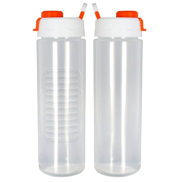 24 OZ. DEBOSSED GRIP POP UP BOTTLE... from ASI 30208 A P Specialties / AP Specialties