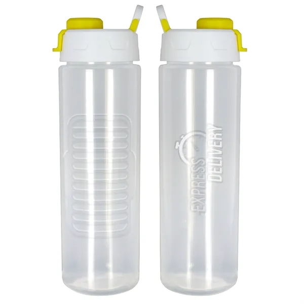 24 OZ. DEBOSSED GRIP POP UP BOTTLE... from ASI 30208 A P Specialties / AP Specialties