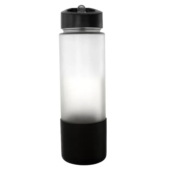 Pop Up 22 oz. Full Color Frosted Glass Grip Bottle... from ASI 30208 A P Specialties / AP Specialties