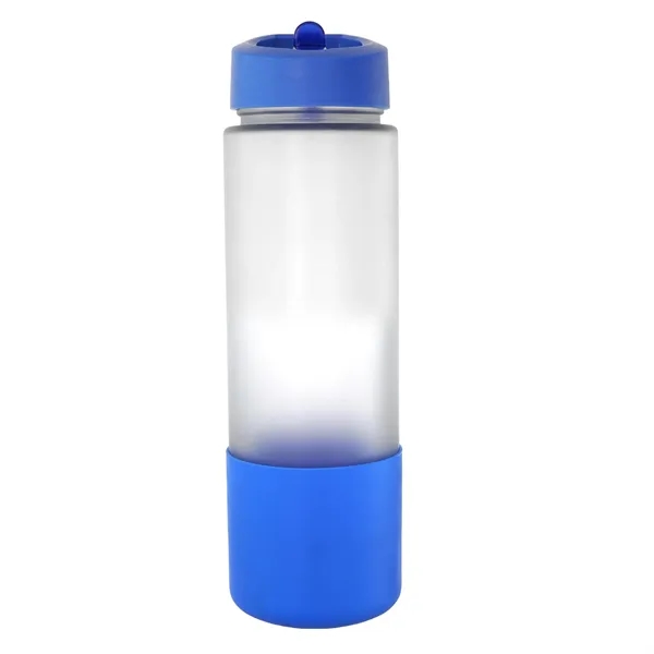 Pop Up 22 oz. Full Color Frosted Glass Grip Bottle... from ASI 30208 A P Specialties / AP Specialties