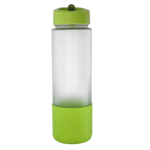 Pop Up 22 oz. Full Color Frosted Glass Grip Bottle... from ASI 30208 A P Specialties / AP Specialties